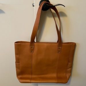 Tan Leather Purse - Le Donne